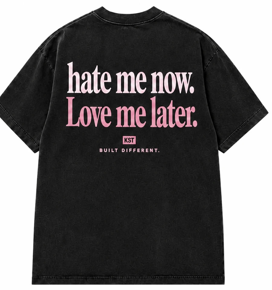 Back | vintage black Hate Me Now Tee