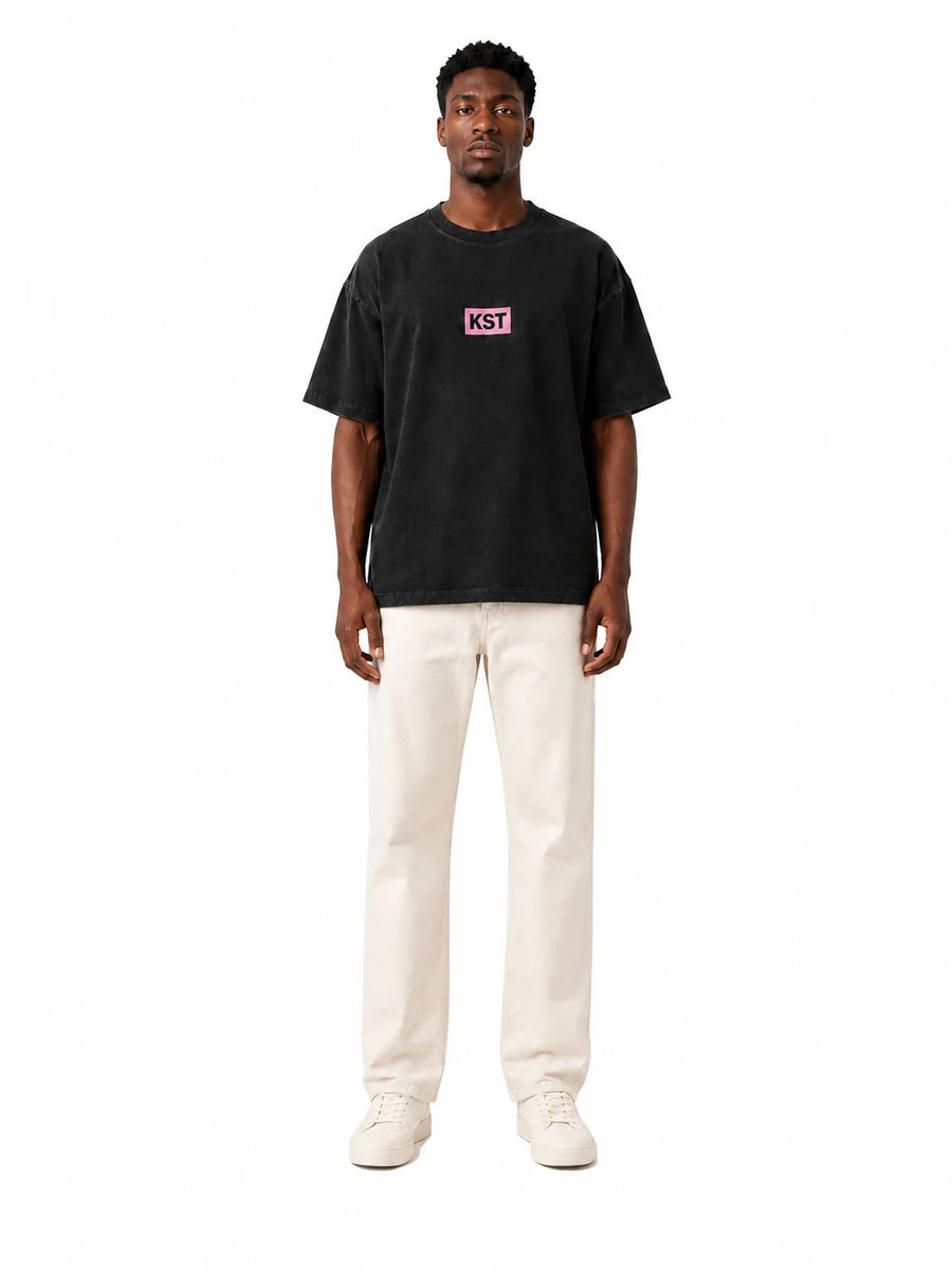 On body | vintage black Hate Me Now Tee